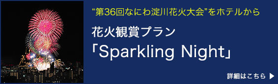 花火鑑賞プラン「Sparkling Night」